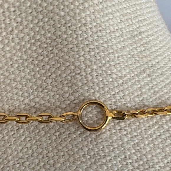 Celine Gold Medallion Necklace